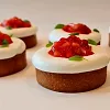 Basil &Strawberry Tart