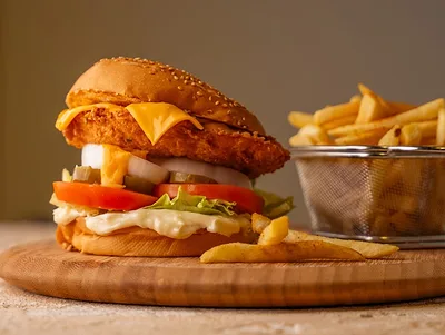 Chicken Burger Meal