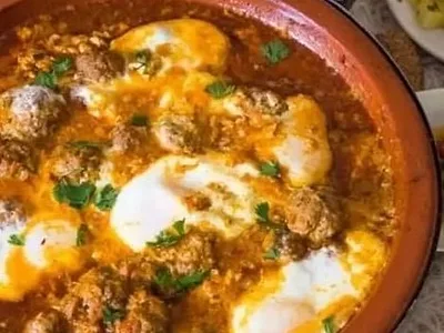 Kofta And Egg Tagine