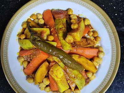 Chicken Couscous With Vegetable