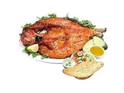 BBQ fish sea bream