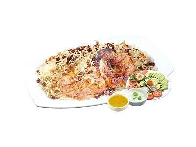 Afghani Pulao with half chicken