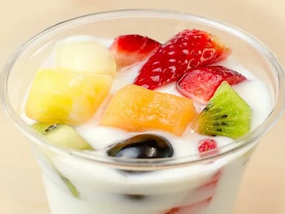 Raib with mix fruits