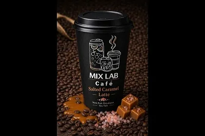 Hot Salted Caramel Latte