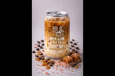 Iced Salted Caramel Latte 500ml