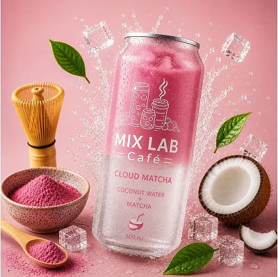 Pinky Coco Matcha 500ml