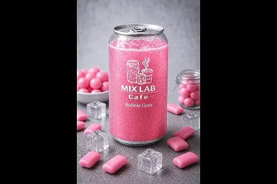 Bubble Gum Mocktail 500ml