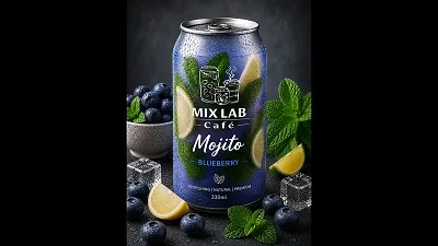 Mojito Blueberry 500 ml