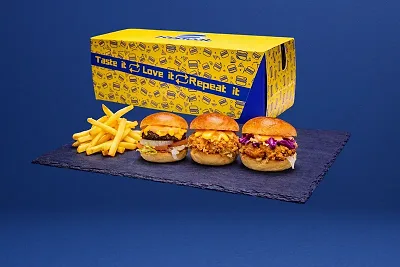 Triple Mini Burgers