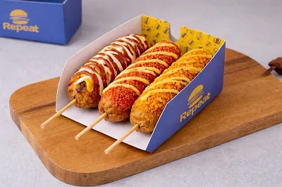 Triple Corn Dog