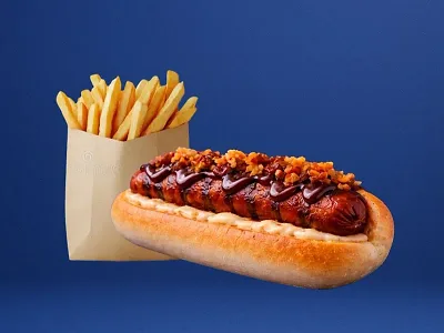 BBQ Crunch Hot Dog