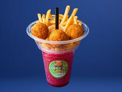 Fries And Cheese Balls Combo