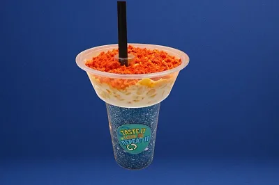 Cheesy Doritos Corn with Beverage