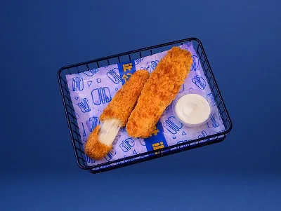 Homemade Mozzarella Fingers Strips