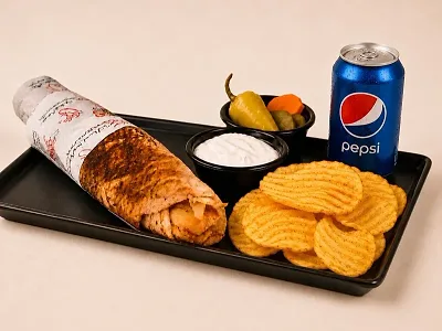 Chicken Shawarma Combo Meal