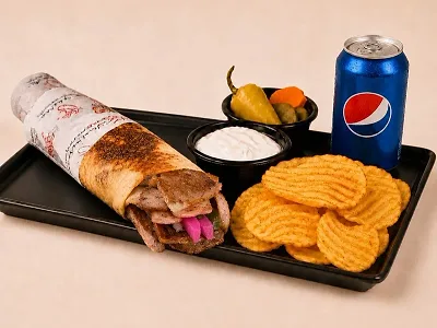 Syrian-Style Lamb Shawarma Combo