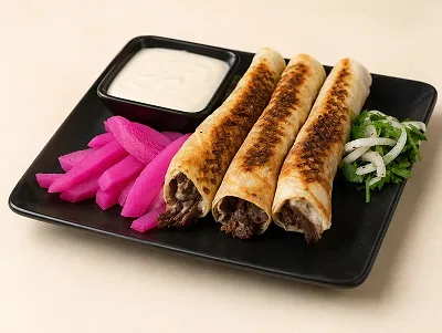 Combo 3 Naimi Lamb Shawarma Abu Alabid