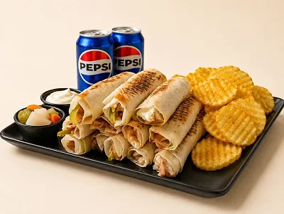 Combo 12 Chicken Shawarma Abu Alabid