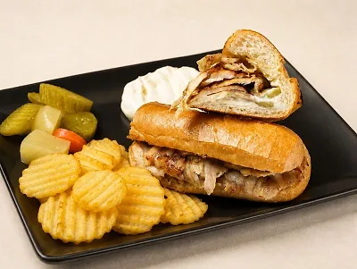Chicken Shawarma Samoon