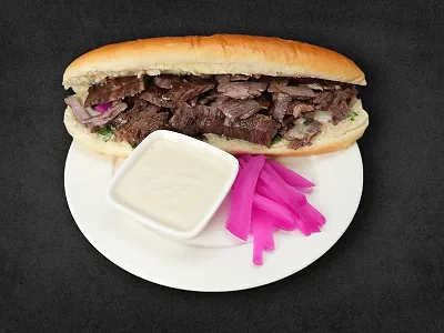 Lamb Shawarma Samoon