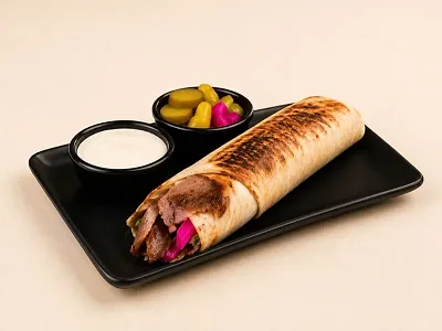 Small lamb Shawarma