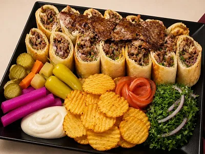 Double Arabic Meat Shawarma