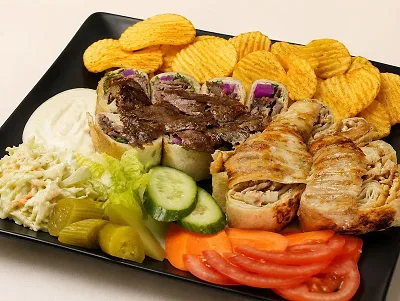 Arabic Mixed Shawarma Meal